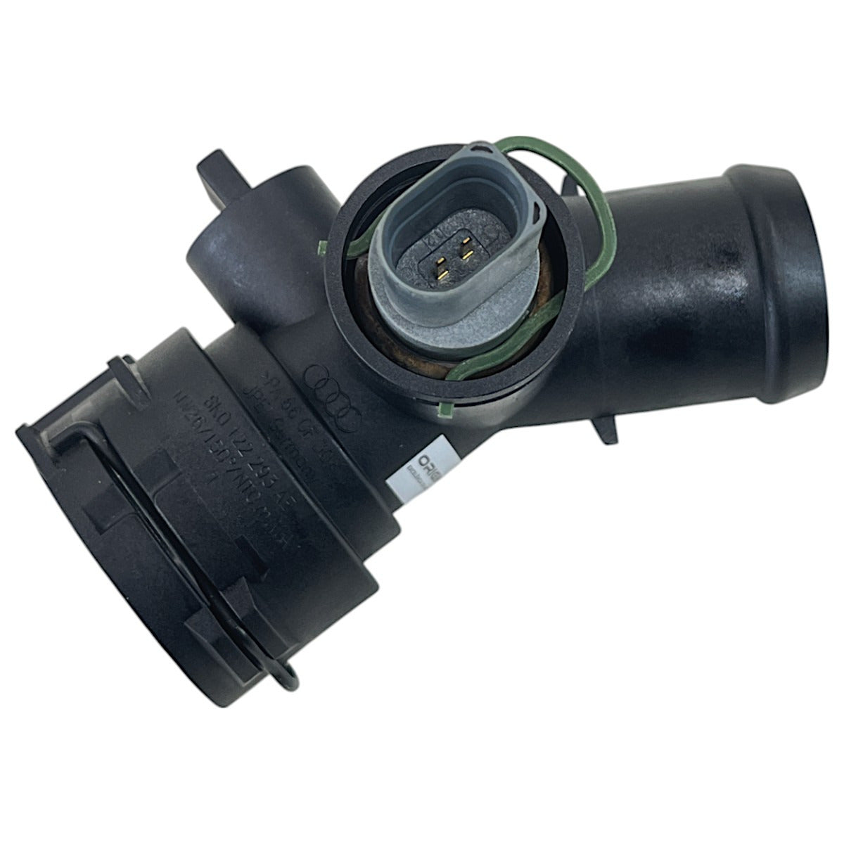 Flange Radiador Porsche Macan 2.0 2018 Sensor Inferior Esquerdo