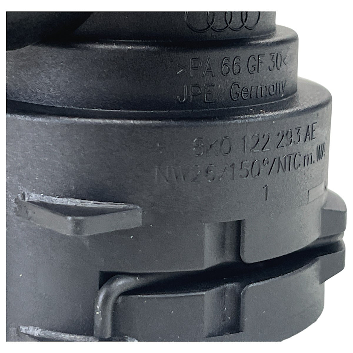 Flange Radiador Porsche Macan 2.0 2018 Sensor Inferior Esquerdo