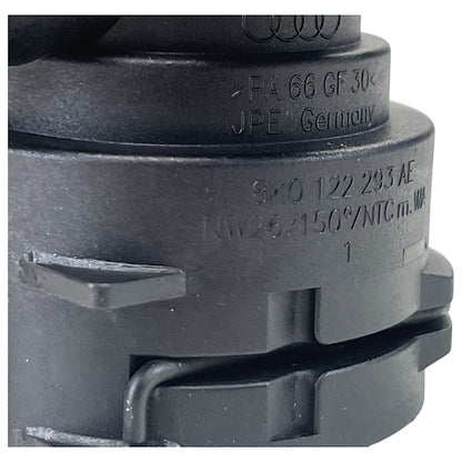 Flange Radiador Porsche Macan 2.0 2018 Sensor Inferior Esquerdo