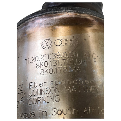 Catalisador Escape Porsche Macan 2.0 252cv 2018 8K0131701BH