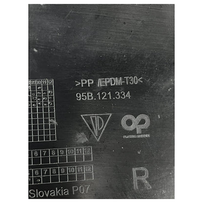 Grade Milha Parachoque Porsche Macan 2018 Dianteira Direita