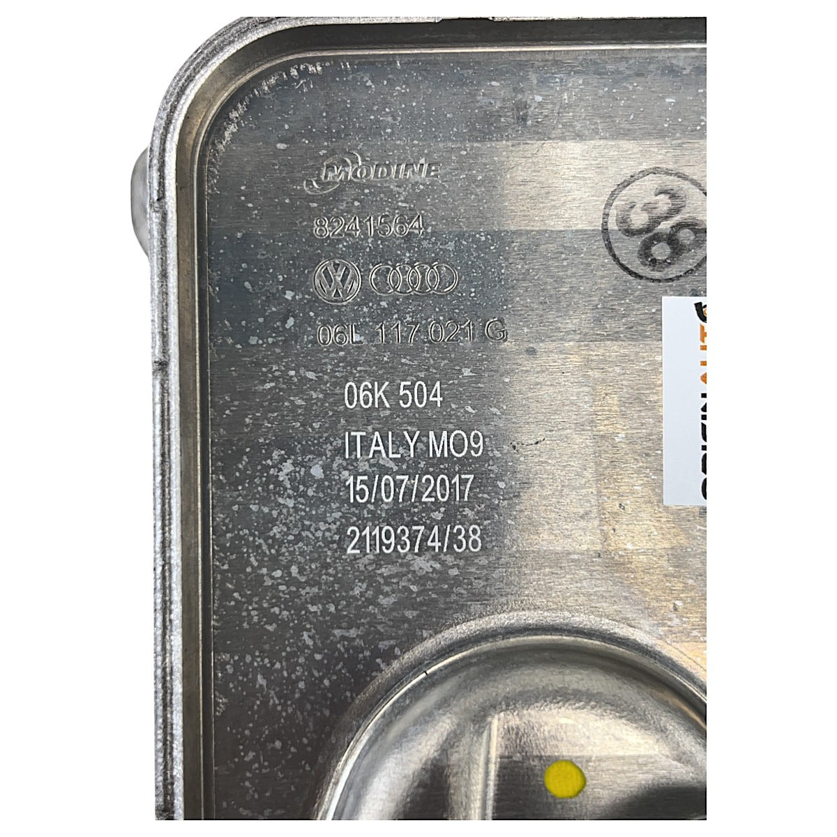 Radiador Resfriador Óleo Motor Porsche Macan 2.0 252cv 2018