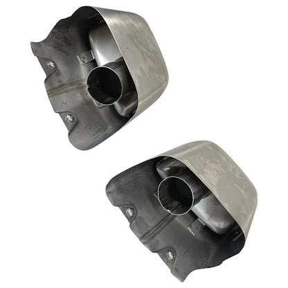 Ponteiras Escape Porsche Macan 2.0 2016 2017 2018 Par