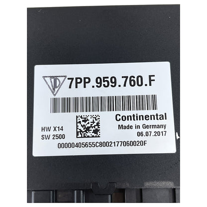 Módulo Banco Elétrico Porsche Macan 2016 2017 2018 Memória