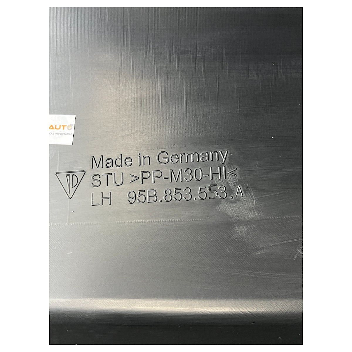 Caixa Ar Spoiler Porsche Macan 2017 2018 Lateral Esquerda