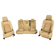 Jogo Bancos Porsche Macan 2016 2017 2018 Couro Camurça Bege