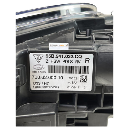 Farol Porsche Macan 2016 2017 2018 Direito 95B941032CQ