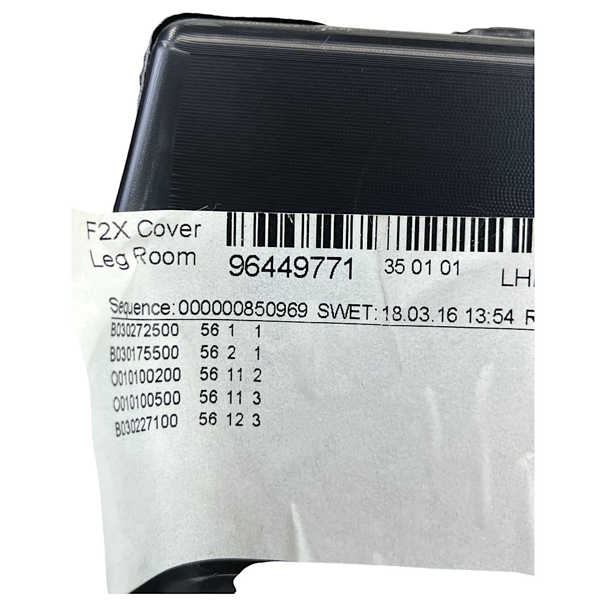 Acabamento Pé Motorista BMW X4 28i 2015 2016 2017 2018