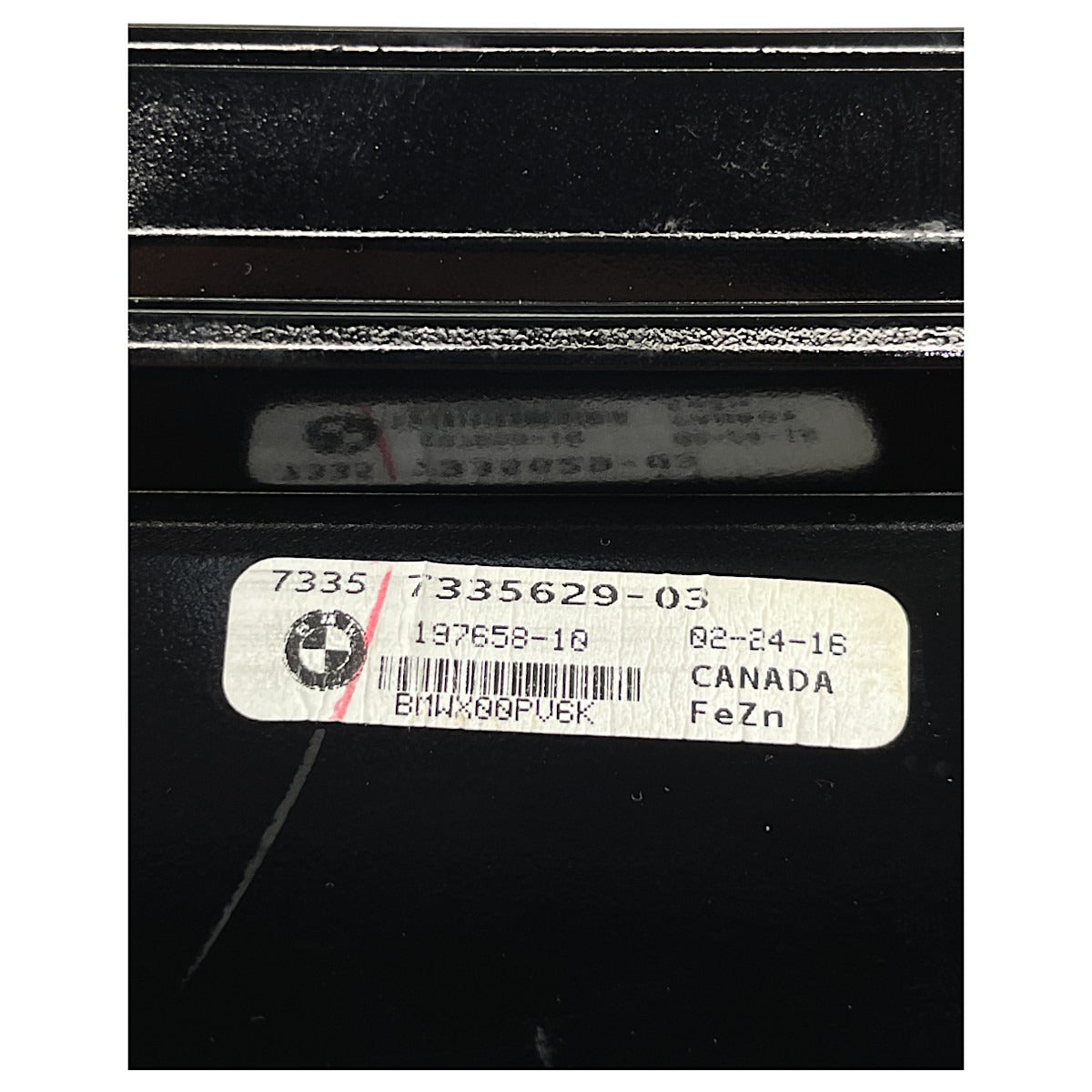 Moldura Coluna Porta BMW X4 2016 2017 2018 Traseira Esquerda