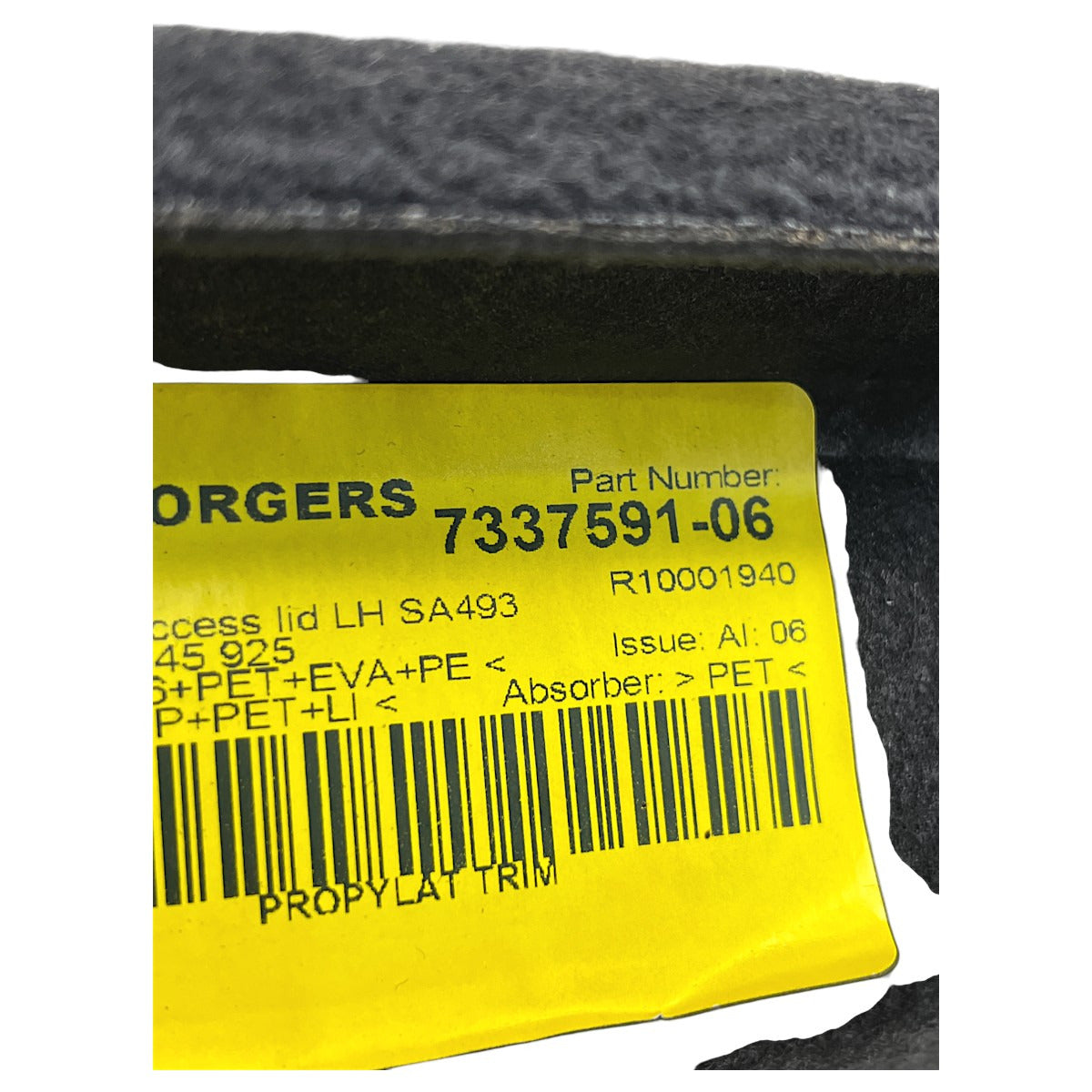 Acabamento Porta Mala BMW X4 2015 2016 2017 2018 Esquerdo