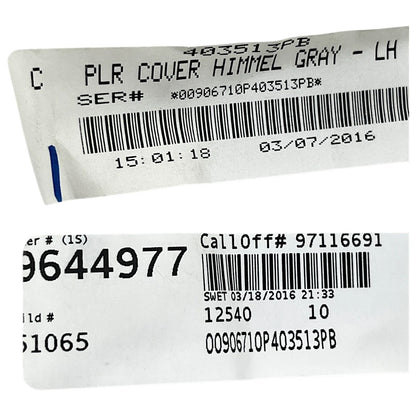 Moldura Coluna C BMW X4 28i 2015 2016 2017 2018 Esquerda