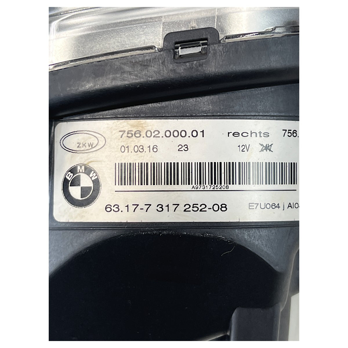 Farol Milha BMW X3 X4 X5 X6 2015 2016 2017 2018 Direito