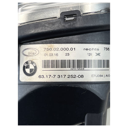 Farol Milha BMW X3 X4 X5 X6 2015 2016 2017 2018 Direito