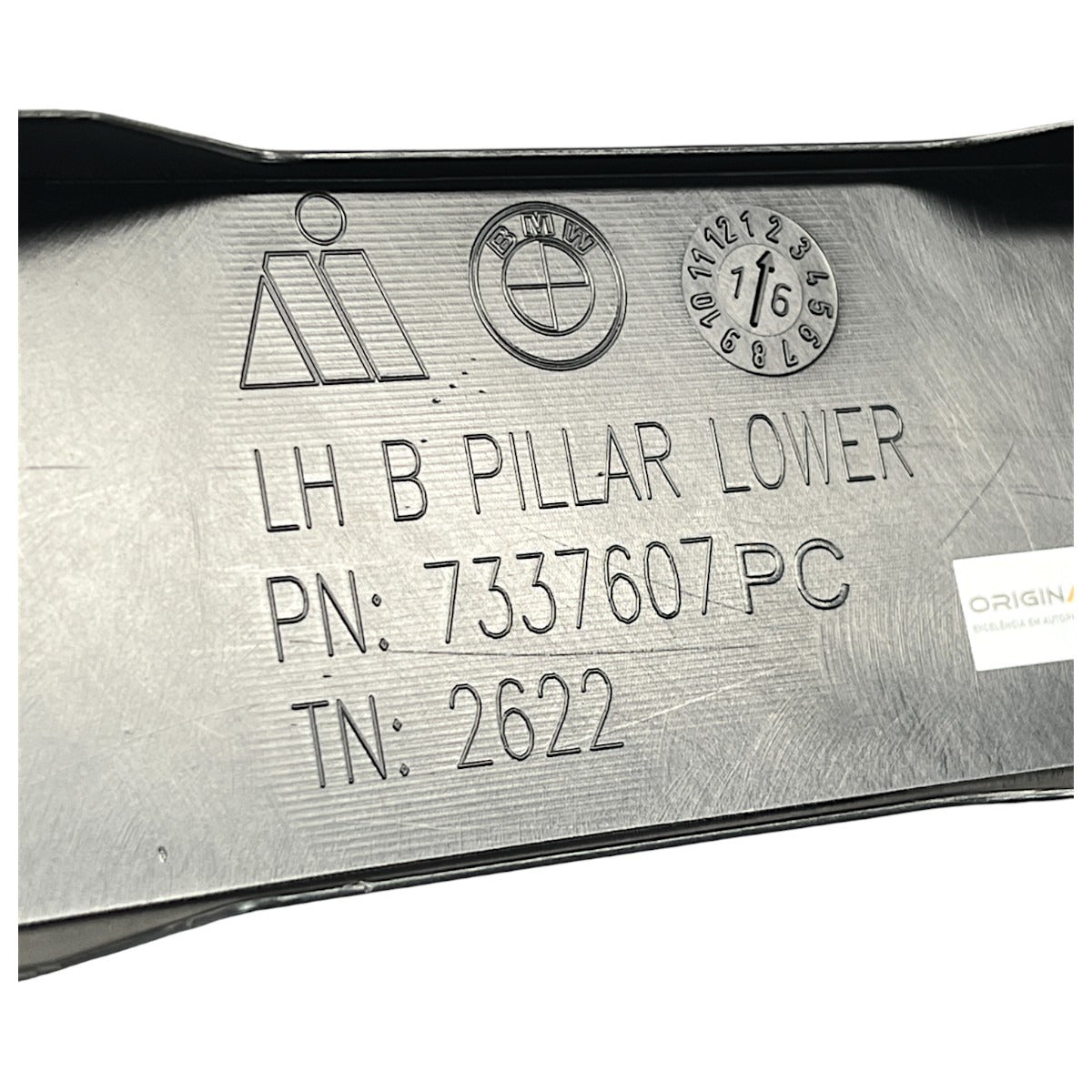 Moldura Coluna B BMW X4 28i 2015 2016 2017 2018 Esquerda