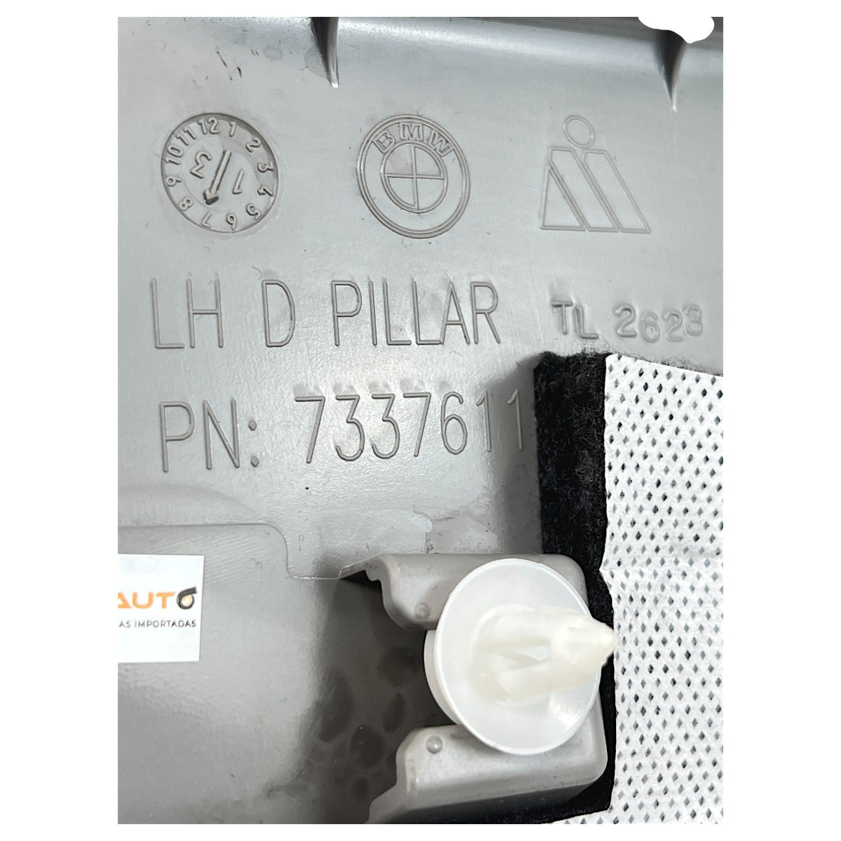 Moldura Coluna C BMW X4 28i 2015 2016 2017 2018 Esquerda