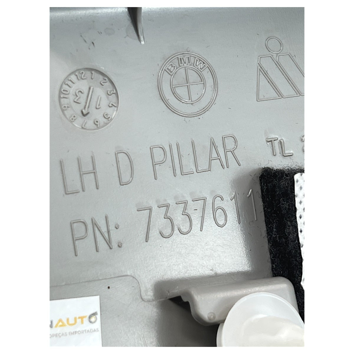 Moldura Coluna C BMW X4 28i 2015 2016 2017 2018 Esquerda