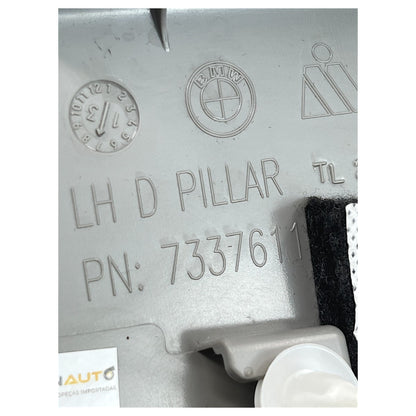 Moldura Coluna C BMW X4 28i 2015 2016 2017 2018 Esquerda