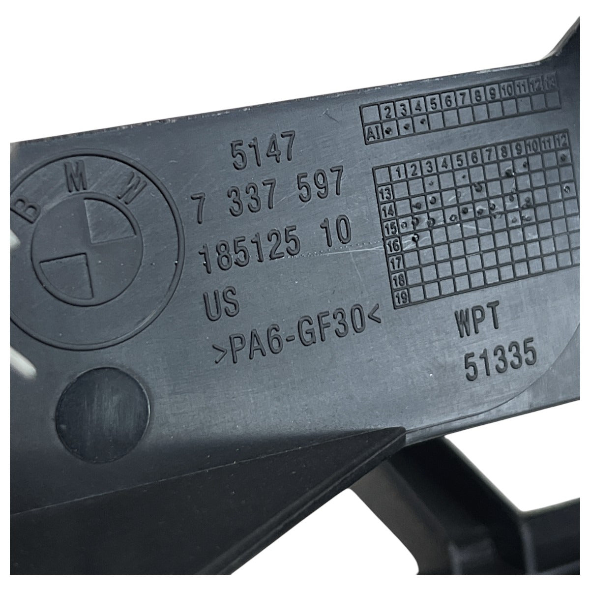 Acabamento Porta Mala BMW X4 2015 2016 2017 2018 Esquerdo