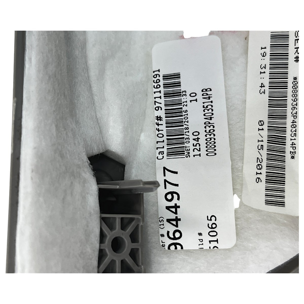 Moldura Coluna C BMW X4 28i 2015 2016 2017 2018 Direita