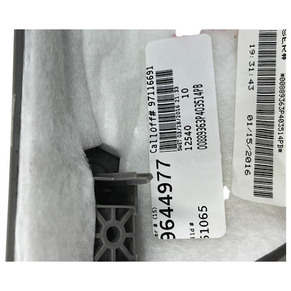 Moldura Coluna C BMW X4 28i 2015 2016 2017 2018 Direita