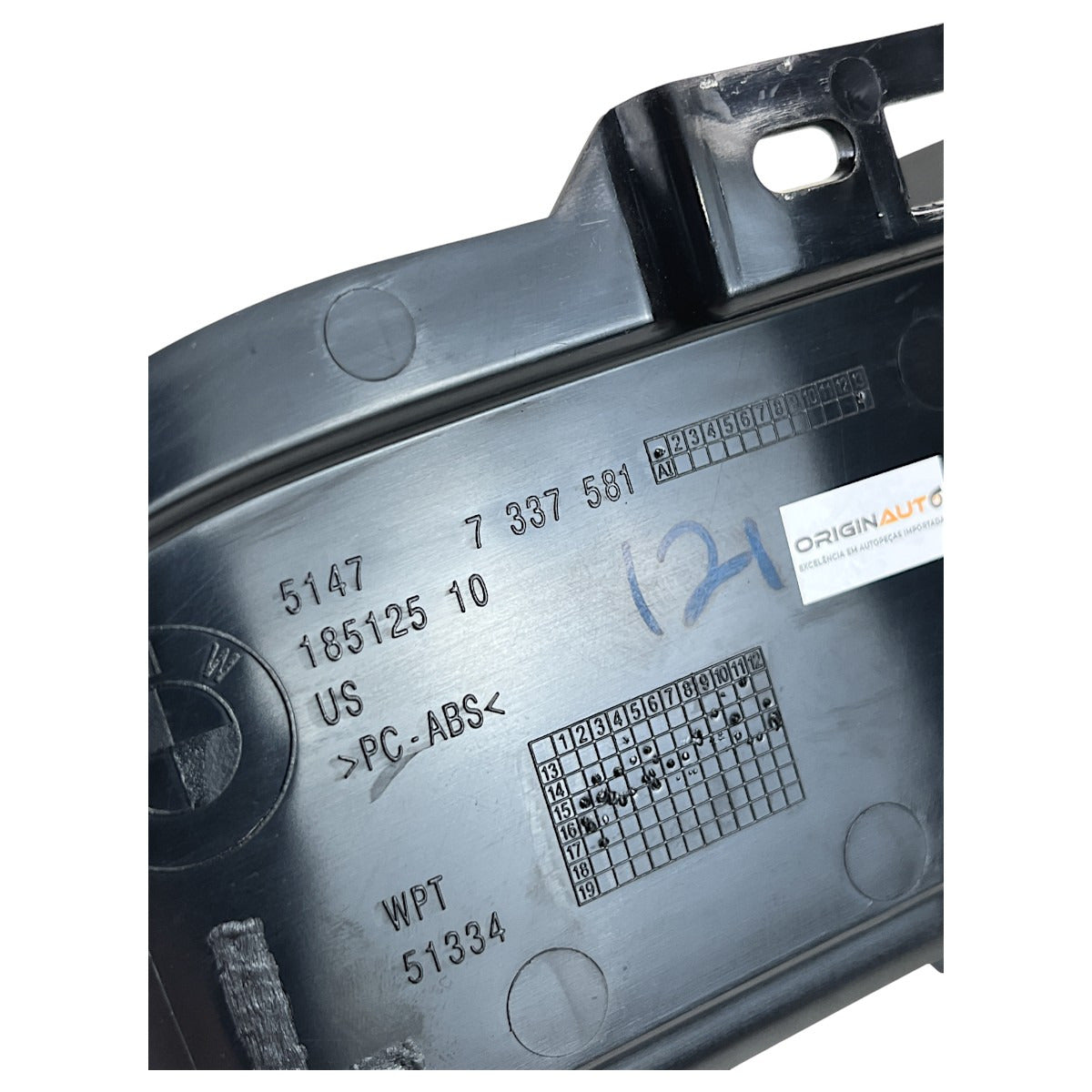 Acabamento Porta Mala BMW X4 28i 2015 2016 2017 2018 Esquerdo