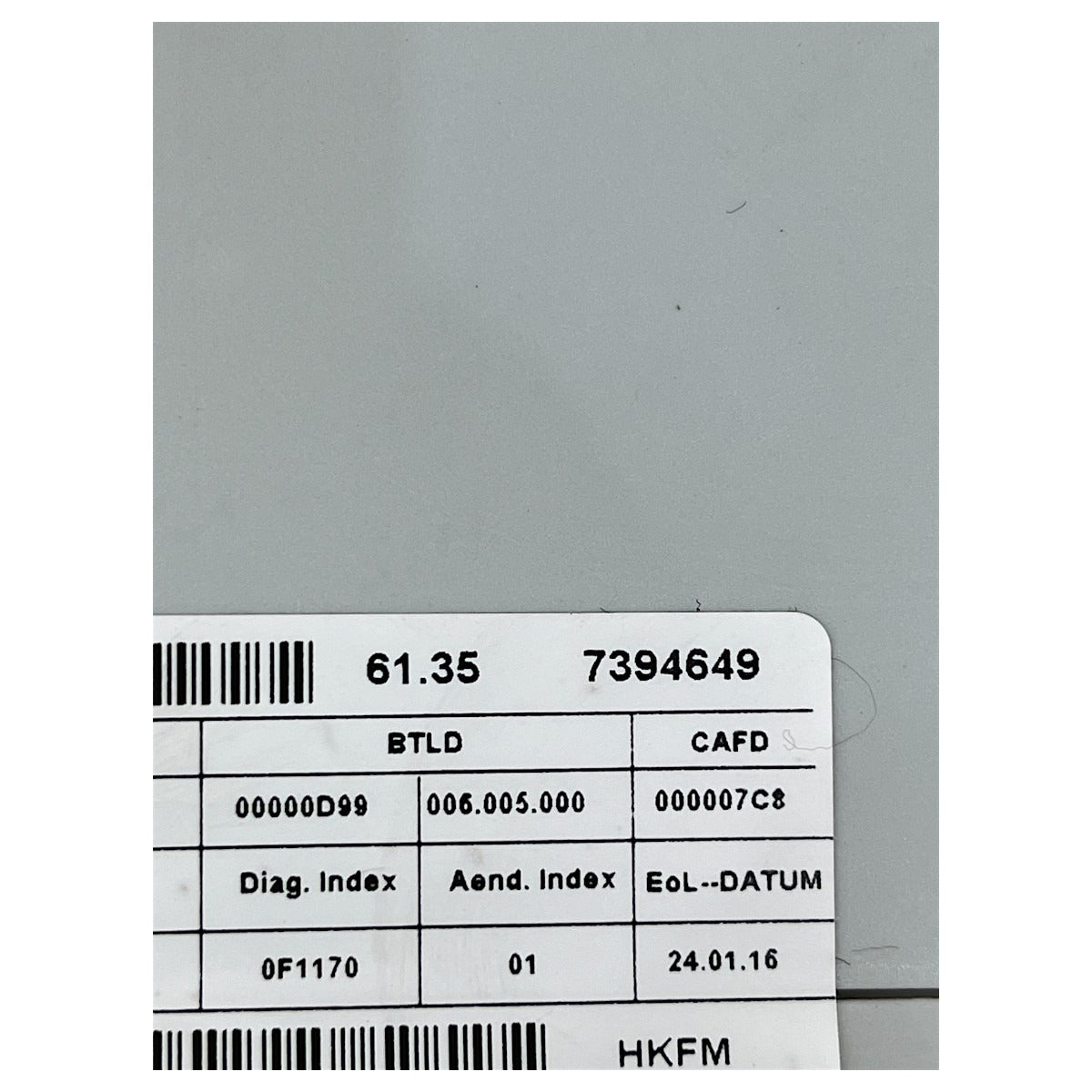 Módulo Central BMW X4 28i 2015 2016 2017 2018 Tampa Traseira