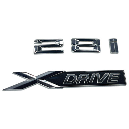 Emblema 28i xDrive BMW X4 2015 a 2017 2018 Tampa Traseira