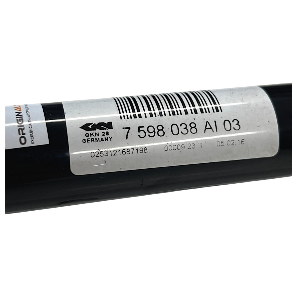 Semi Eixo BMW X4 2.0 N20 2016 2017 2018 Traseiro Direito