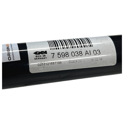 Semi Eixo BMW X4 2.0 N20 2016 2017 2018 Traseiro Direito