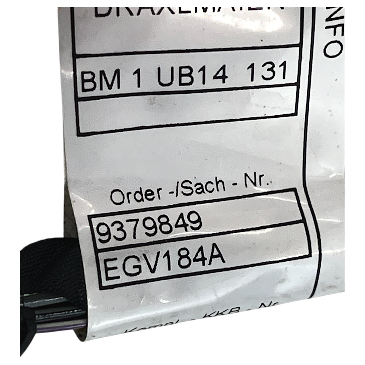 Chicote Porta BMW X4 2015 2016 2017 2018 Traseira Esquerda