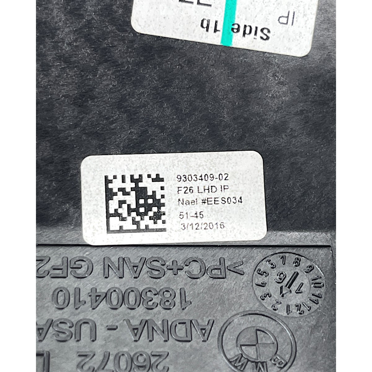 Acabamento Escovado BMW X4 2015 2017 2018 Painel Direito