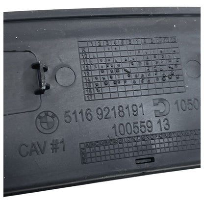 Tapete Borracha Console Central BMW X4 2015 2016 2017 2018