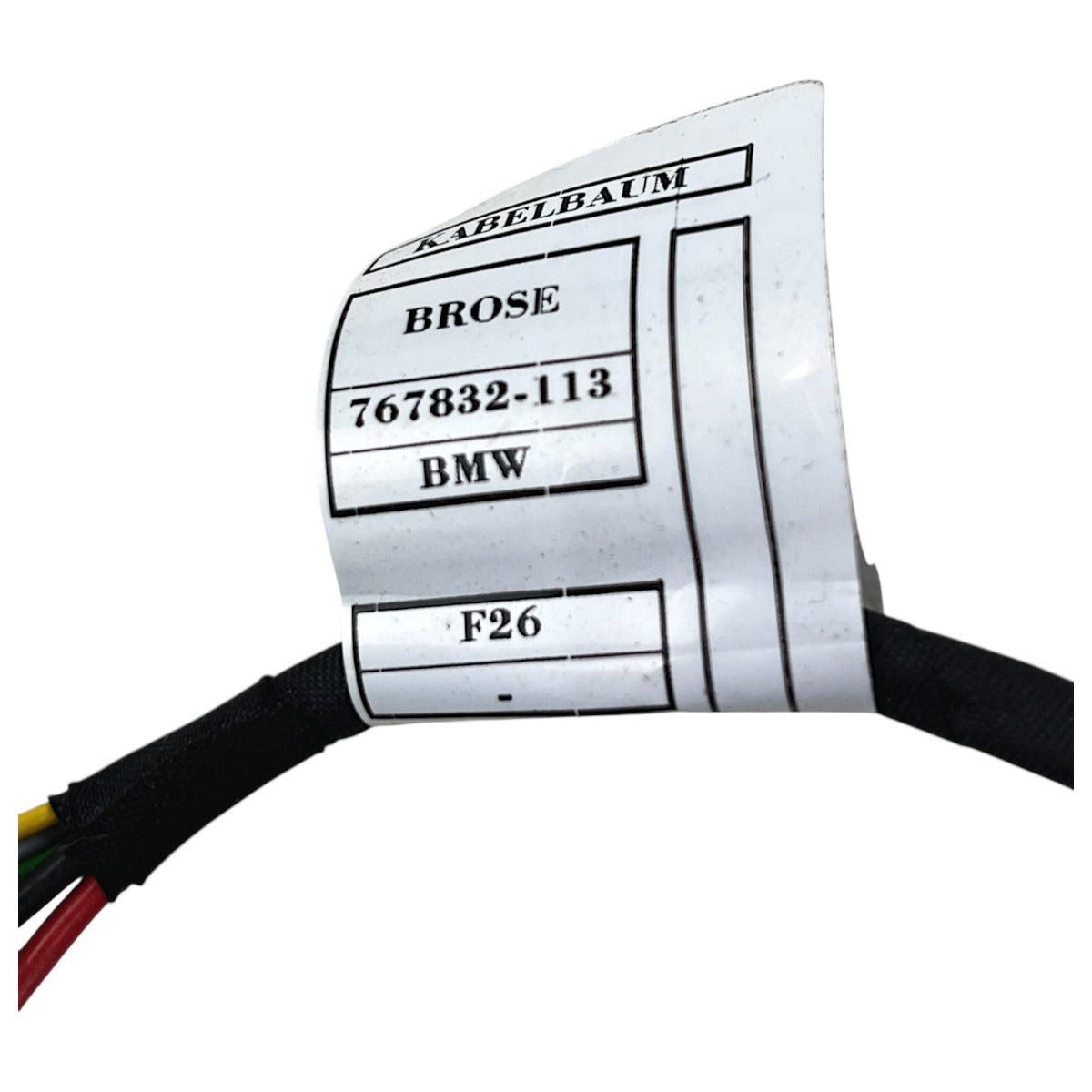 Chicote Fechadura BMW X4 2015 2016 2017 2018 Tampa Traseira