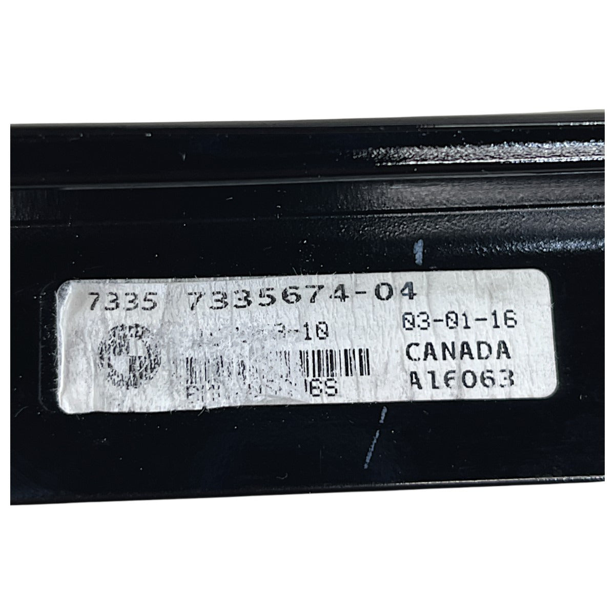 Moldura Coluna Porta BMW X4 2015 2018 Traseira Direita Vigia