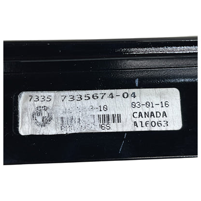 Moldura Coluna Porta BMW X4 2015 2018 Traseira Direita Vigia