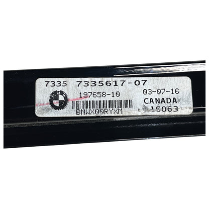 Friso Externo Vigia BMW X4 28i 2015 a 2018 Traseira Esquerda