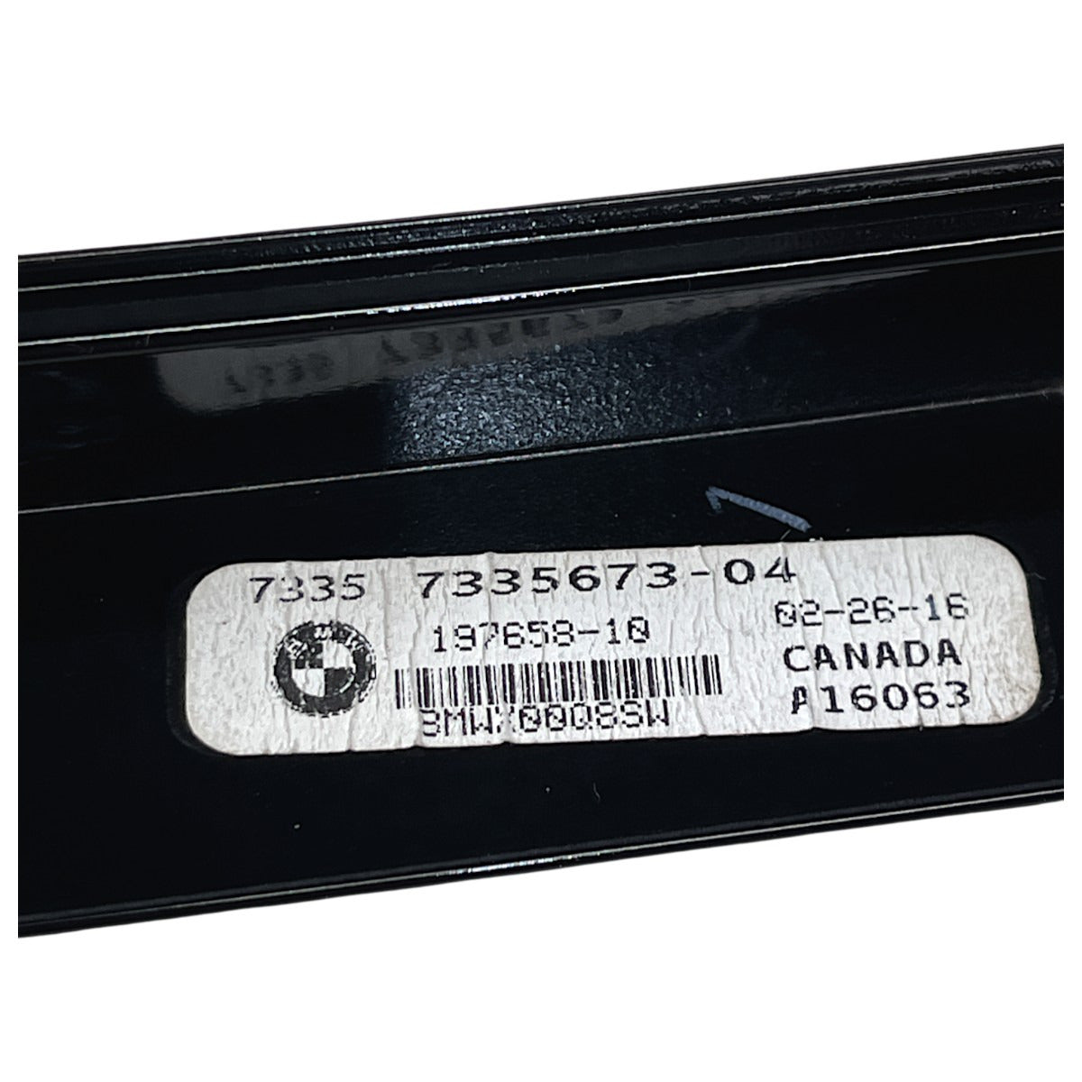 Moldura Coluna Porta BMW X4 2015 2018 Traseira Esquerda Vigia