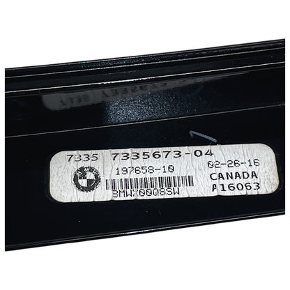 Moldura Coluna Porta BMW X4 2015 2018 Traseira Esquerda Vigia