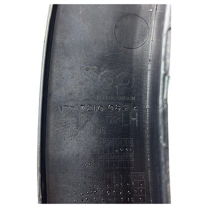 Moldura Arco Caixa Roda BMW X4 2015 a 2018 Traseiro Esquerdo