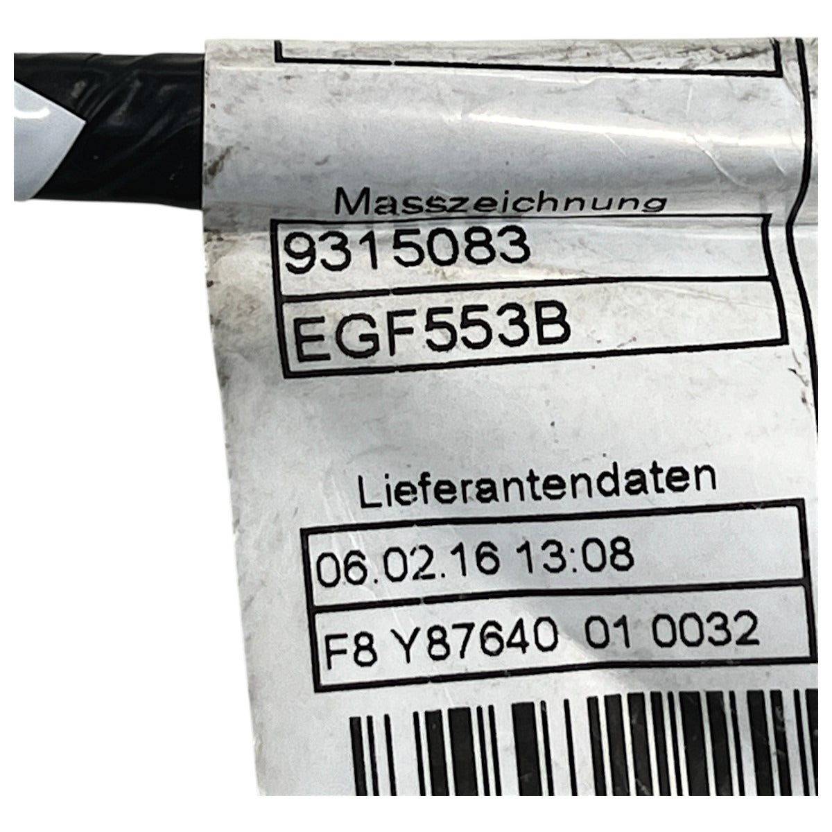 Chicote Parachoque BMW X4 28i 2015 2016 2017 2018 Dianteiro