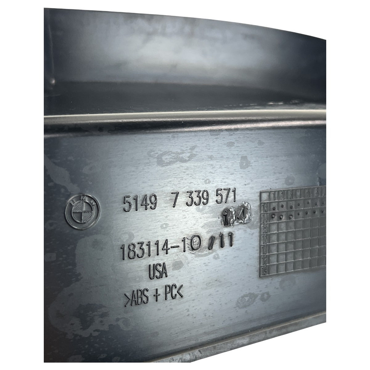 Moldura Tampa Traseira BMW X4 2015 2016 2017 2018 Esquerda