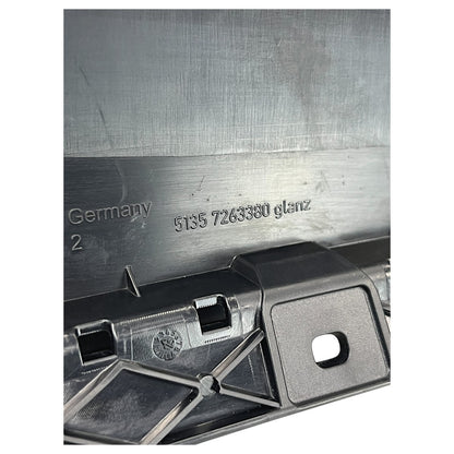 Moldura Black Piano Porta Bmw 320i F30 2015 Traseira Direita