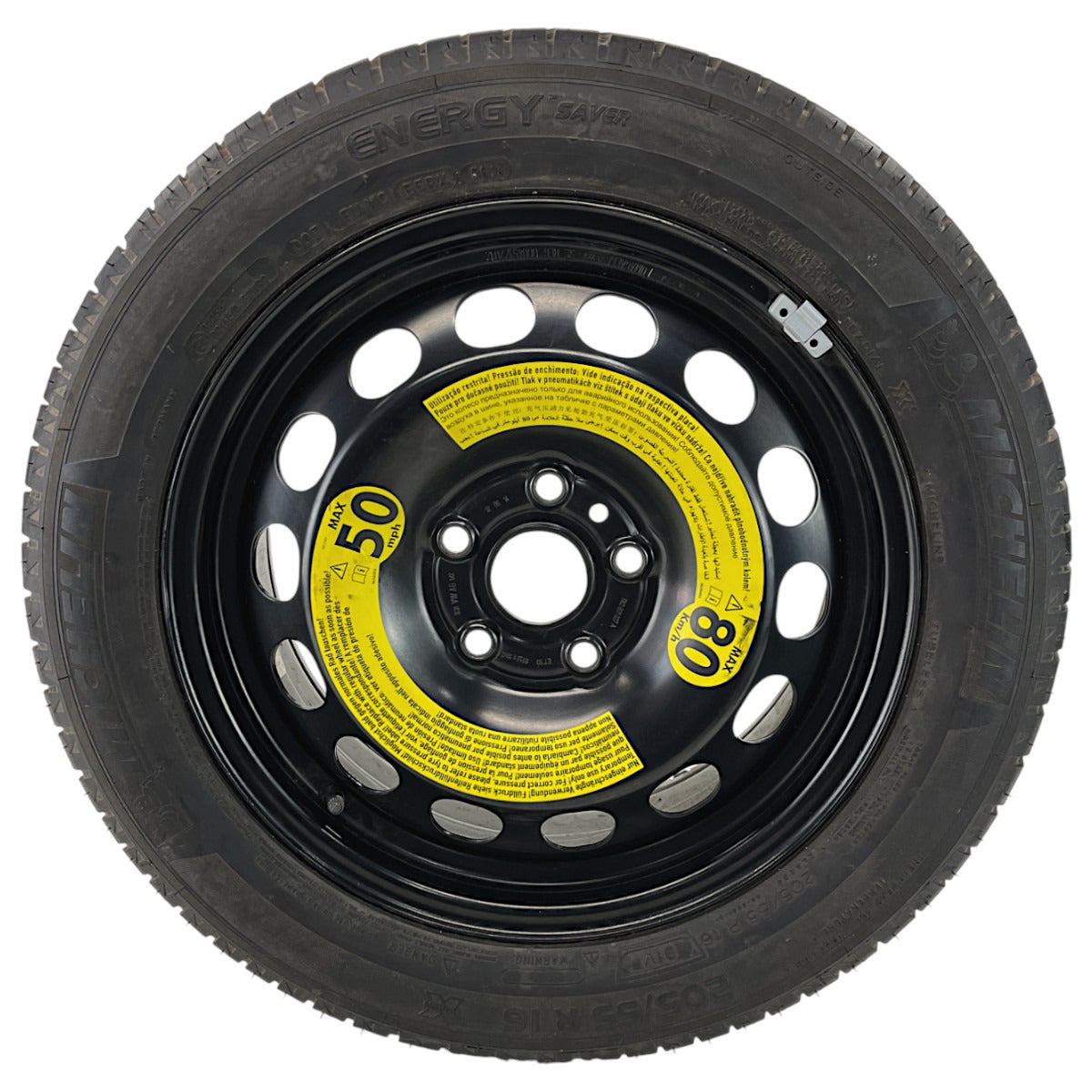 Estepe Roda Ferro Pneu 205/55 R16 Discovery 3 2006 a 2009