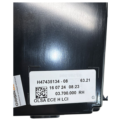 Lanterna Mini Cooper S 2021 2022 2023 Direita Bandeira LED