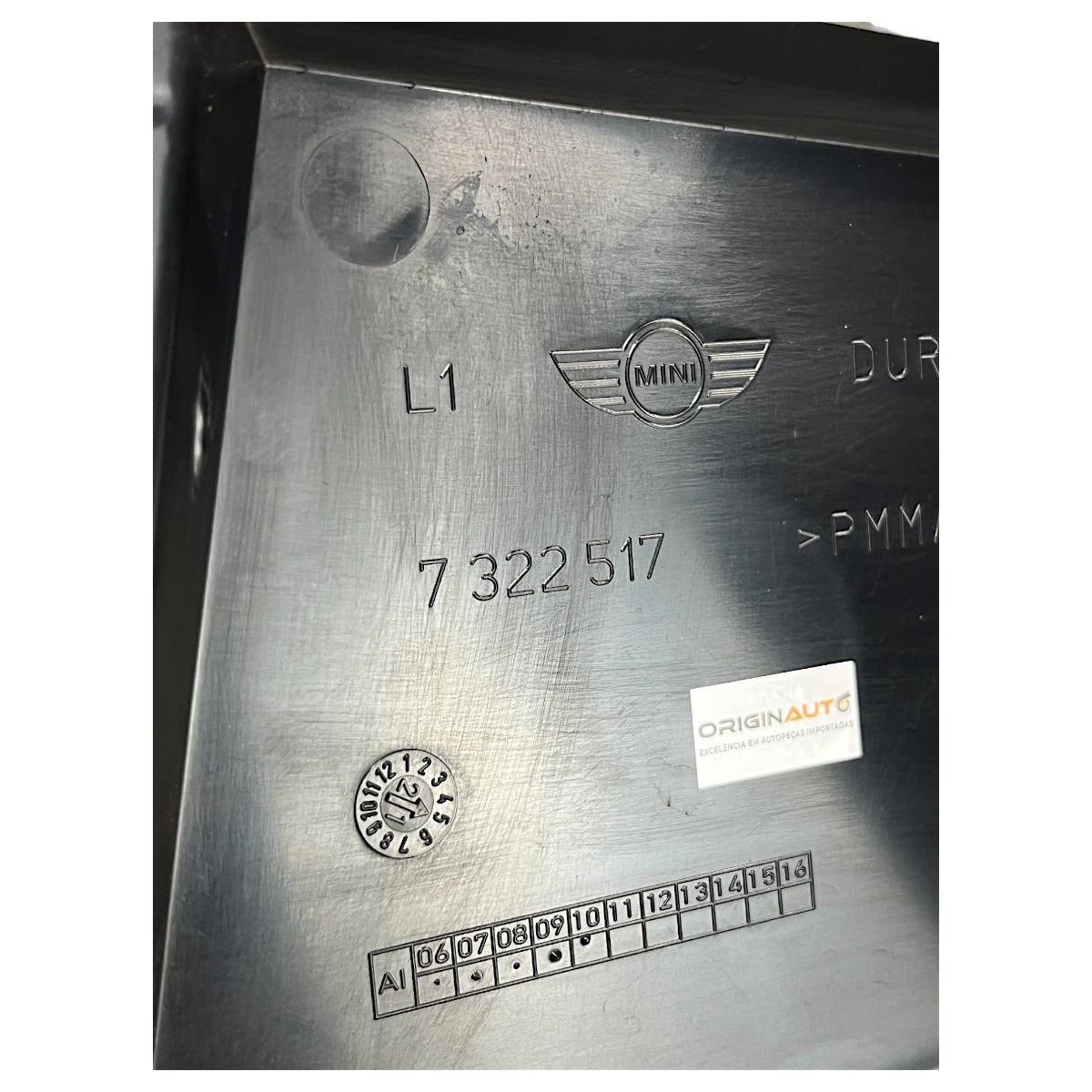 Moldura Coluna B Porta Mini Cooper S 2021 2022 2023 Esquerda