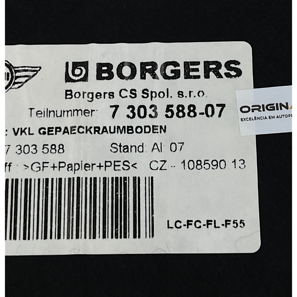 Tampão Assoalho Porta Mala Mini Cooper S 2021 2022 2023 Chão