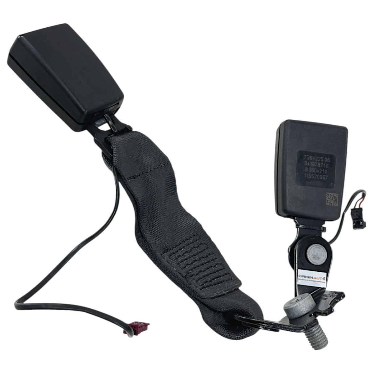 Fecho Cinto Mini Cooper S 2021 2022 2023 Traseiro Central