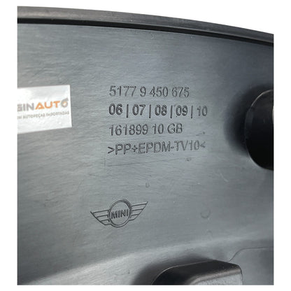 Moldura Caixa Roda Mini Cooper S 2021 2023 Traseiro Esquerdo