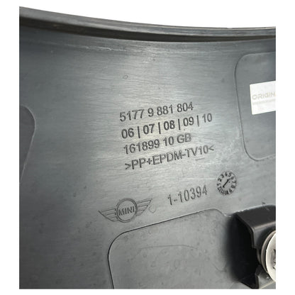 Moldura Caixa Roda Mini Cooper 2021 a 2023 Traseiro Direito