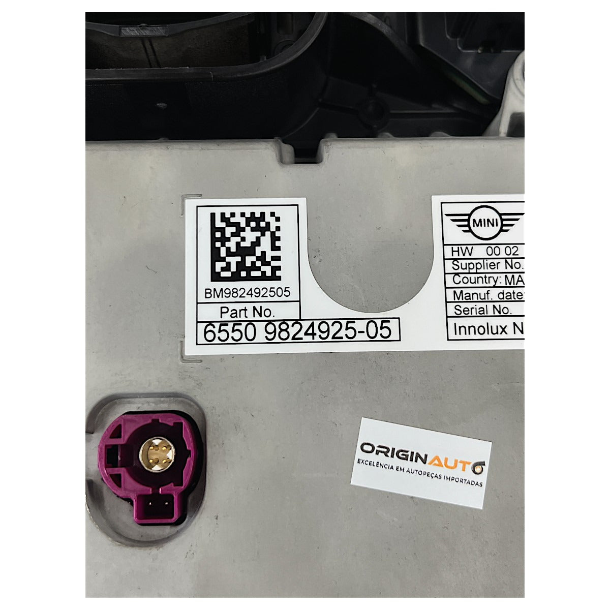 Tela Central Multimidia Mini Cooper S 2021 2022 2023 CarPlay